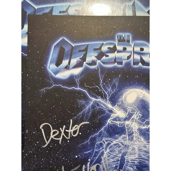 The Offspring SIGNED LP Supercharged LIMITED EDITION Iceberg Vinyl AUTOGRAPHED 1
